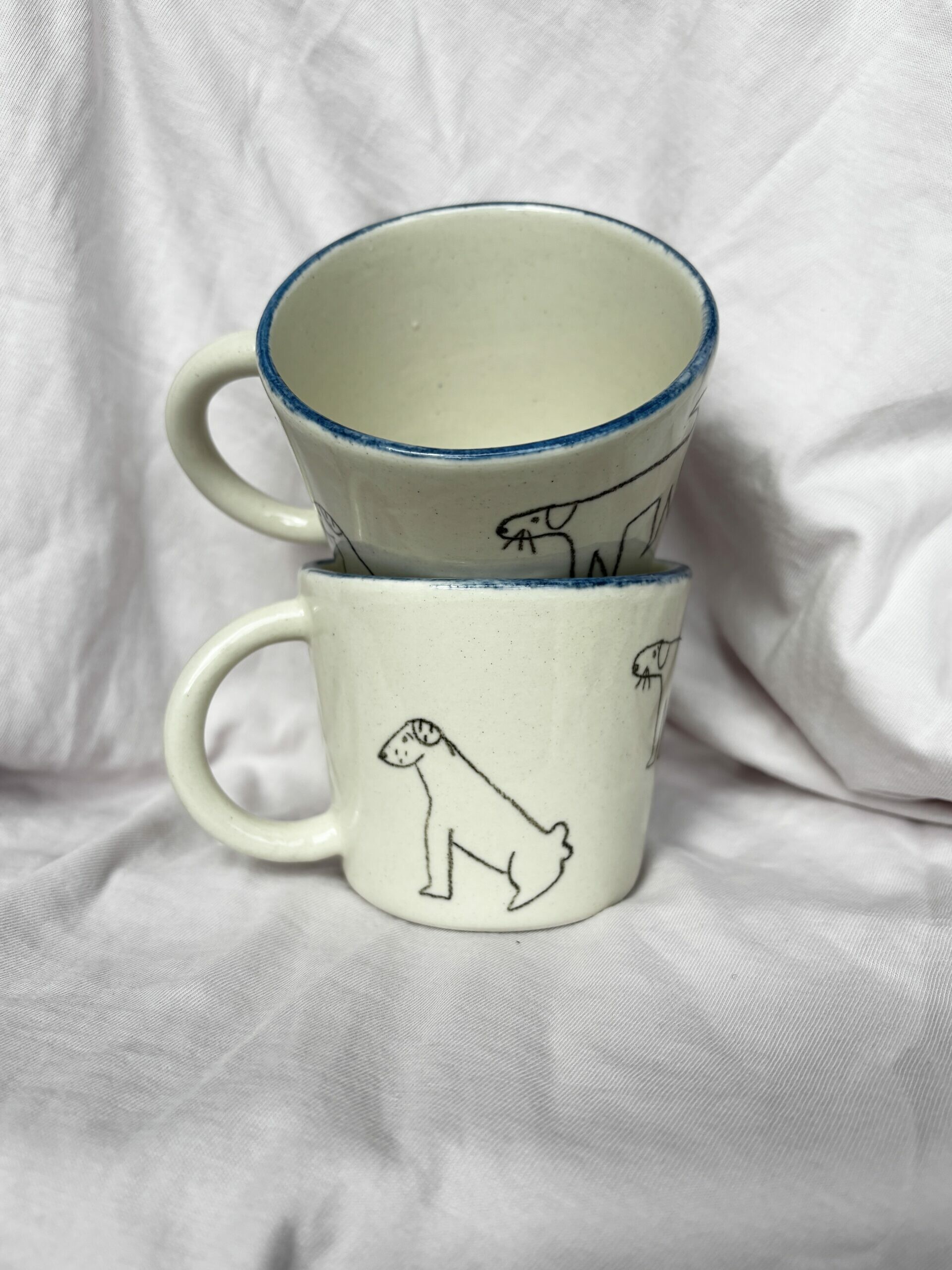 Kubek w pieski z uchem 200 ml - obrazek 2