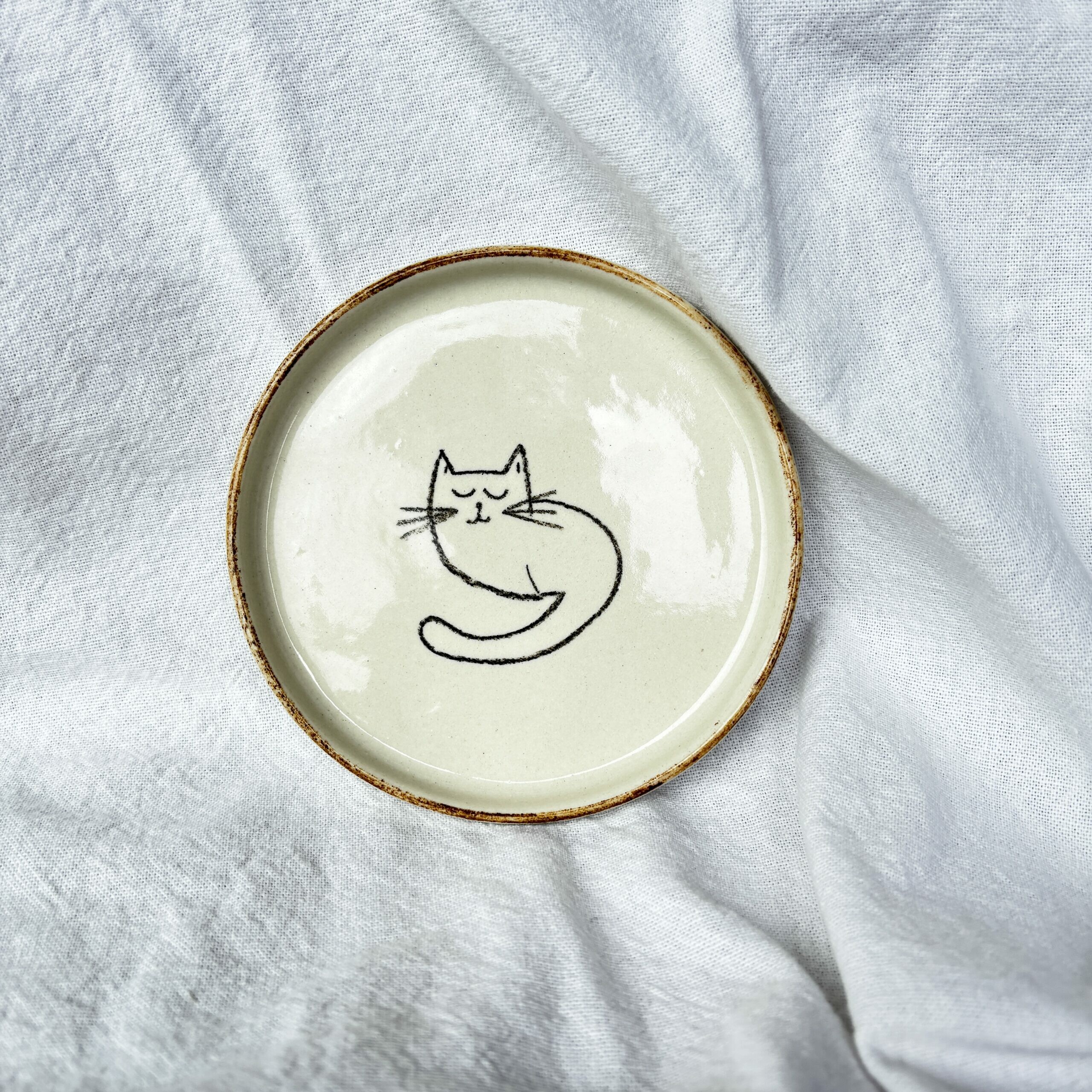 Talerzyk z kotami 11cm