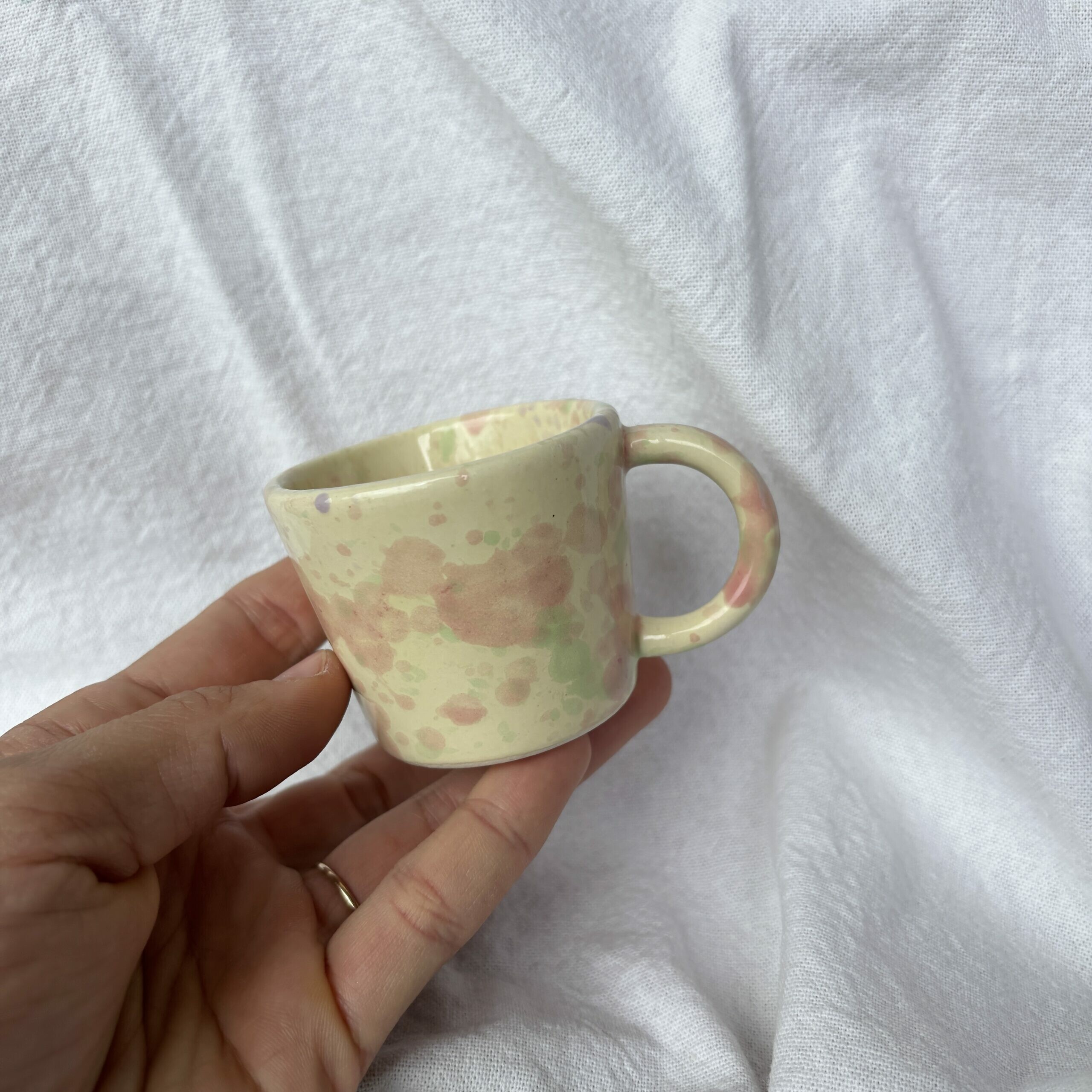 Kubek espresso z podstawką 60 ml zestaw - obrazek 2