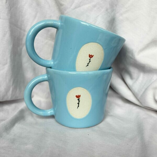 Kubek z okienkiem z uchem 200 ml