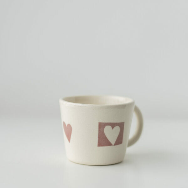 Kubek espresso serduszka 60 ml