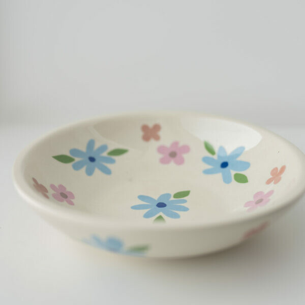 Mała miska kalki kwiaty